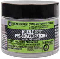 BREAKTHROUGH MUZZLELOADER ROUND PRESOAKED PATCHES | BTMZSCP | 026509082088