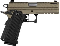 Live Free Armory LFAPF712086 Apollo 11  9mm 171 4.15 Inch 416 Stainless Steel Slide Elite Flat Dark Earth Cerakote Black Polymer Grip | 810128642682