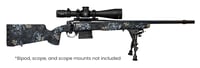 Iota Outdoors RF017S112214T19 Vandal Prime 6.5 Creedmoor 22 Inch Black Spiral Fluted Threaded Barrel, Drilled  Tapped Receiver, Textured Iota EKO Carbon Fiber Stock | 850044680498