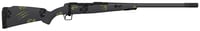 Fierce Firearms TWTROG300PRC22BF Twisted TI Rogue 300 PRC 22 Inch Black Cerakote Steel Threaded Barrel, Black Cerakote Drilled  Tapped Titanium Receiver, LR Negative Comb Forest Camo Carbon Fiber Stock | .300 PRC | 853418404133