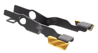 Tyrant CNC TD320SCLGOLD  Extended Slide Catch Lever 9mm/40 SW Sig P320 Gold Aluminum/Steel | 612789318919 | TYRANT CNC | Firearm Accessories  |  |