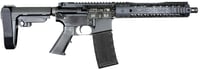 Black Rain Ordnance  Spec15  300 Blackout 301 10.50 Inch Black Nitride Steel Barrel, 10 Inch MLOK Handguard, Black Anodized Aluminum Picatinny Rail Receiver, Tactical SBA3 Brace, Black G.I. Grip | 680490946639