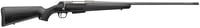 Winchester Repeating Arms 535801230 XPR Extreme 7mm Rem Mag 31 26 Inch Tungsten Cerakote Fluted Threaded Barrel  Drilled  Tapped Steel Receiver, Fixed Black Synthetic Stock | 048702028731