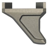 Q LLC ACCQSERTBSSAL Deluxe Q-Sert Barricade Stop Small Silver Anodized Aluminum | 810152960745 | Q | Firearm Accessories  | Stocks, Grips, Handguards  |