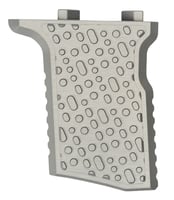 Q LLC ACCQSERTVGAL Deluxe QSert Vertical Grip Silver Anodized Aluminum | 810152960769