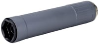 Kgm Suppressors RF22DTGRY   22LR 1.20 Inch Grey Aluminum/Stainless Steel/Titanium 1/2 Inchx28 | 810042342415
