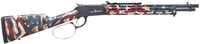 Citadel CIT44LVRUSA Levtac 92 44 Mag 81 16.50 Inch Matte Black Threaded Barrel  Steel Receiver w/Picatinny Rail, Fixed Respect Camo American Flag Synthetic Stock, Right Hand | 682146886450