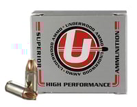Underwood Xtreme Defender Handgun Ammunition 9mm LugerP 90gr Solid 1475 fps 20/RD | 9x19mm NATO | 816874020132