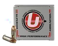 Underwood Ammo Xtreme Defender Handgun Ammunition 9mmLuger P Luger 90gr Copper Monolithic 1550 fps 20/ct | 9x19mm NATO | 816874020149