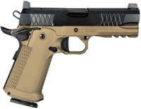JACOB GREY FIREARMS TWC9EBB TWC9  9mm Luger 171 4.25 Inch Black Bull Barrel, Black Optic Ready/Serrated Steel Slide, Battle Brown Aluminum Frame w/Beavertail  Picatinny Rail | 850040696684