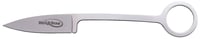 Cold Steel CS20BTJ Bird  Trout  2.25 Inch AUS8A SS Plain Drop Point Bead Blasted Blade, 4.06 Inch Bead Blasted AUS8A SS Handle | 705442003465