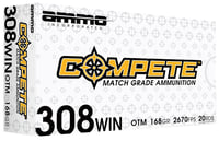 AMMO INC 308WIN 168GR OTM 20/200 | 818778022335