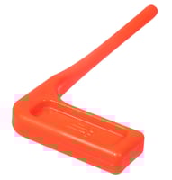 Leapers RBCSF06 Chamber Safety Flag Orange Polymer 3.50 Inch Long 6 Pack | 4712274529694