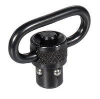 Leapers TLQDSW08A QD Sling Swivel  Black 1 Inch Push Button Steel | 4712274526815