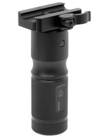 Leapers MNTGRP002SQ QD Foldable Foregrip  Matte Black Aluminum | 4712274527607