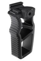 Leapers MTFGP01X Ultra Slim Foregrip  Matte Black Anodized Aluminum | 4717385556218