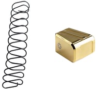 Cross Armory CRG5MEG19GD Magazine Extension  Fits Glock 19/23/32 Gen 15 5rd Gold Aluminum | 046139039764