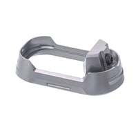 Tyrant CNC TDG17MWG4GREYBLACKSCRE  Magwell Fits Glock 17 Gen4 Grey Aluminum | 602024453420