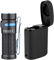 Olightstore Usa Inc BATON3KITBK Baton 3  Black 1200 Lumens | 6972378121882