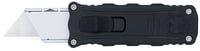 CobraTec Knives CTOTFUKSBBLK Utility  OTF Aluminum Blade, 3.38 Inch Black Anodized Aluminum Handle | 075338927152