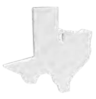 B/C AR500 3/8 Inch SILHOUETTE TEXAS WHT | 888151083918