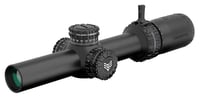Swampfox Optics ARH18241B Arrowhead  Black 18x24mm 30mm Tube Guerrilla Dot BDC Reticle | 889157001180