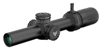 Swampfox Optics ARH11024GL Arrowhead  Black 110x24mm 30mm Tube Guerrilla Dot MIL Green Reticle | 889157001562