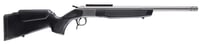 CVA CR4444S Scout Takedown 44 Mag 1rd 20 Inch Stainless Fluted Threaded Barrel, Stainless Steel Receiver w/Picatinny Rail, Adj Comb  LOP Black Synthetic Stock  | .44 MAG | 043125244447