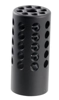 Tactical Solutions 1022CMPMB XRing Compensator Black Matte Aluminum with 1/2 Inch28 tpi Threads .920 Inch Diameter for 22 LR Ruger 10/22 | NA | 856365001127