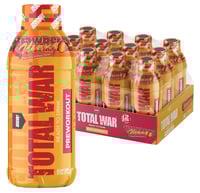 Redcon1 RC1TWRTDSM12 Total War Ready to Drink Strawberry Mango 12 Pack | 810044570168