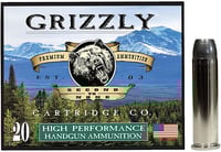 Grizzly Ammo GC357M12   357Mag 180gr Wide Flat Nose Gas Check 20 Per Box/10 Case | 815152010018