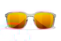 Wiley X AC6ALF04 Alfa  M/L Bronze Mirror Lens Polycarbonate Gloss Crystal Light Olive Frame | 712316006804