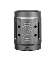 SilencerCo AC5447 Alpha MAAD Brake 2.0 Black Anodized Aluminum 2 Inch OAL 1.45 Inch Diameter | 816413028544