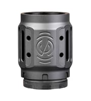 SilencerCo AC5451 Charlie MAAD Brake 2.0 Black Anodized Aluminum 2.23 Inch OAL 1.68 Inch Diameter | 816413028568