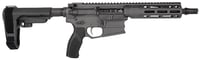 Cobalt Kinetics CKPROLITE30075CHARCOAL Pro Light  300 Blackout 7.50 Inch Black Melonite Barrel, Charcoal Aluminum Picatinny Rail Receiver, Polymer SB Tactical SBA3 Brace, Black Polymer Grip | 850060560149