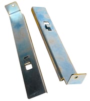 Berrys 54358 Gun Safe Pistol Rack Silver Steel Handgun | 711148543587