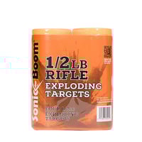 Sonic Boom/jerent SBTHP4P   Rifle Exploding Target 0.50 lb 4 Pack | 091037610911