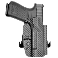 Rounded Gear GLK192332CFRHOWBPDL  Paddle Holster OWB Black Carbon Fiber Kydex Fits Glock 19 Right Hand | 812603035958