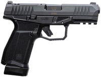 AREX 815537024074 Delta M Gen2 Compact Frame 9mm Luger 151 4 Inch Black Steel Barrel, Black Nitride Steel Optic Cut/Serrated Slide, Black Polymer Frame w/Picatinny Rail, Black Stippled Grip, Ambidextrous | 9x19mm NATO | 815537024074