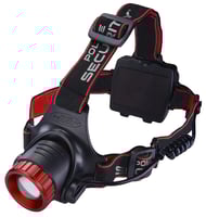 Lb Marketing 98070 Lookout Headlamp Black/Red 300/1000 Lumens 60/180 Meters Beam Distance | 704673980705