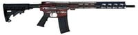Great Lakes Firearms GL15223PSNO AR-15  223 Wylde 301 16 Inch Black Nitride Threaded Barrel, Pursuit Snow Cerakote Aluminum Receiver w/Picatinny Rail, M-LOK Handguard, Black Polymer Stock, Mil-Spec Grip  | .223 REM 5.56x45mm NATO | 638457791983