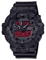 GSHOCK GA700BBR1ACR  ANALOG DIGITAL BLK/RED | 889232401317