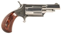 North American Arms 22MDLX LDLX  22 Mag 5 Shot 1.13 Inch Polished Stainless Steel, Rosewood Grip, Exposed Hammer | 744253000539