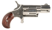 North American Arms LDLX LDLX  22 LR 5 Shot 1.13 Inch Polished Stainless Steel, Rosewood Grip, Exposed Hammer | 744253000515