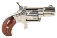 North American Arms SDLX LDLX  22 Short 5 Shot 1.13 Inch Polished Stainless Steel, Rosewood Grip, Exposed Hammer | 744253000676