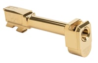 Zaffiri Precision ZP.43BTCG  Threadless Compensator 9mm Fits G43/43X Gold Stainless Steel | 658792272435