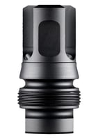 Dead Air DA129 Xeno 3Prong Flash Hider Black Nitride 4140 HT Alloy Steel 1/2 Inchx28 Threads 1.96 Inch OAL 9mm | 810128160704