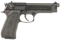 92FS 9MM BL/BLK 4.9 Inch 101 DA  BLACK PLASTIC CASE | 9x19mm NATO | 082442029306