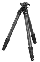 Leofoto Usa ST324CX Integrated Ballhead STX Tripod 6.06 Inch58.54 Inch High Black Aluminum | 6940828312395
