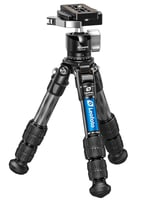 Leofoto Usa LS223CXLH25  Carbon Fiber Tripod Black Aluminum | 6940828313071